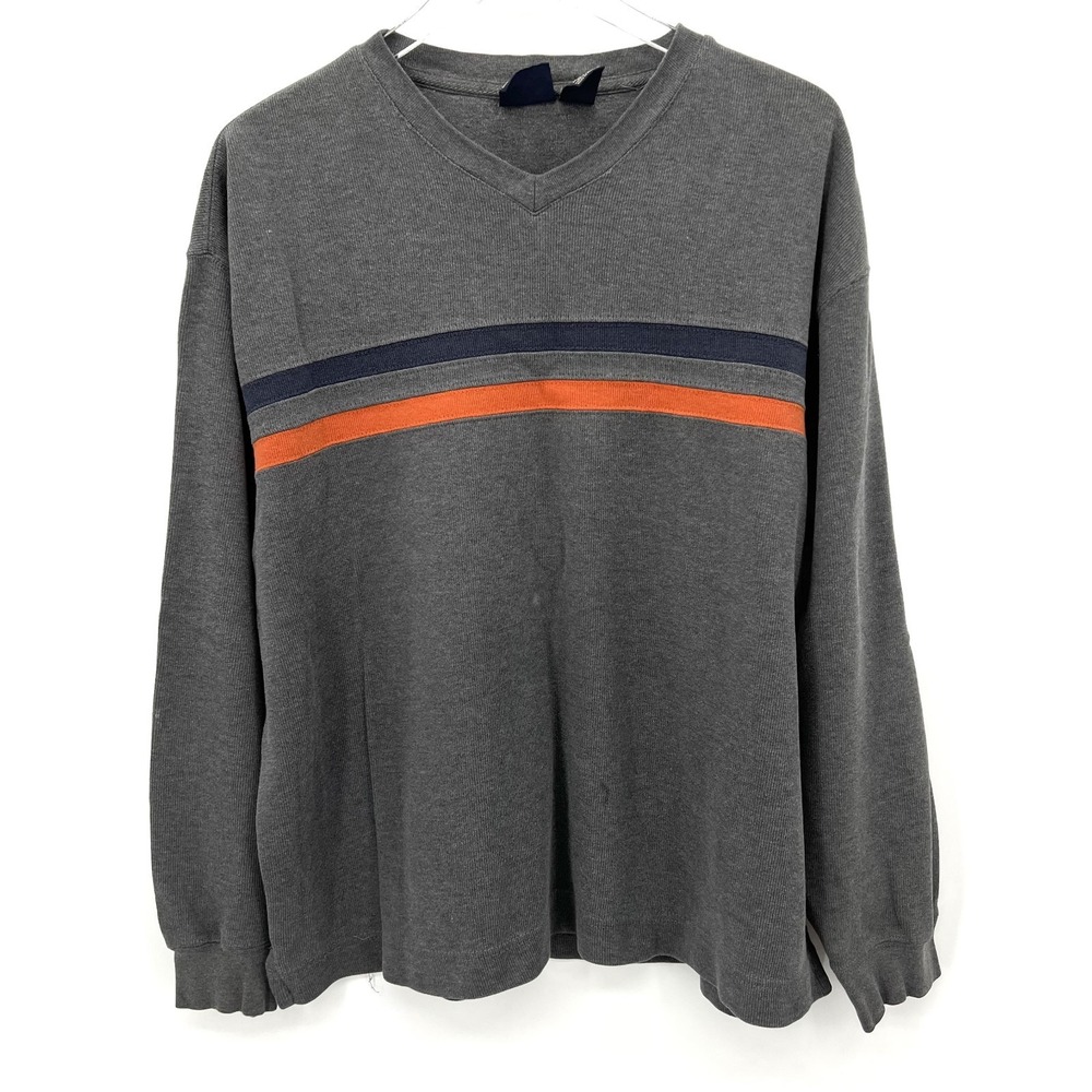Vintage 90s Route 66 Sweater Mens XL Striped Friends Ross Joey Sweatshirt